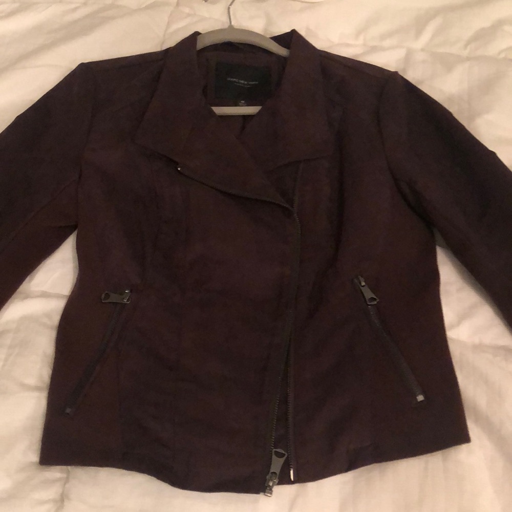 Moto jacket - deep purple